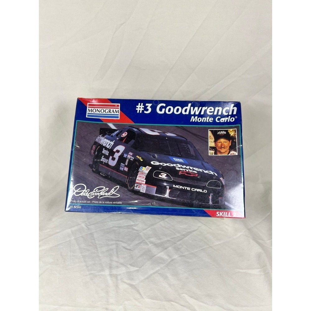Monogram #3 Dale Earnhardt Goodwrench Monte Carlo Model Car 1995